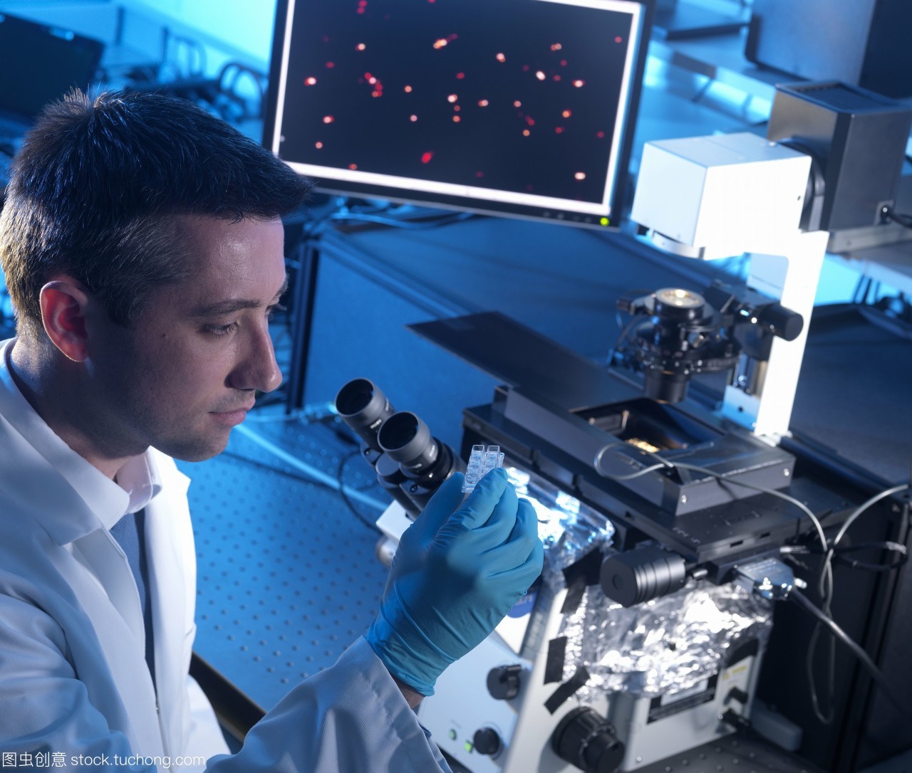 超分辨率单分子荧光显微镜在干细胞研究中的革命性应用